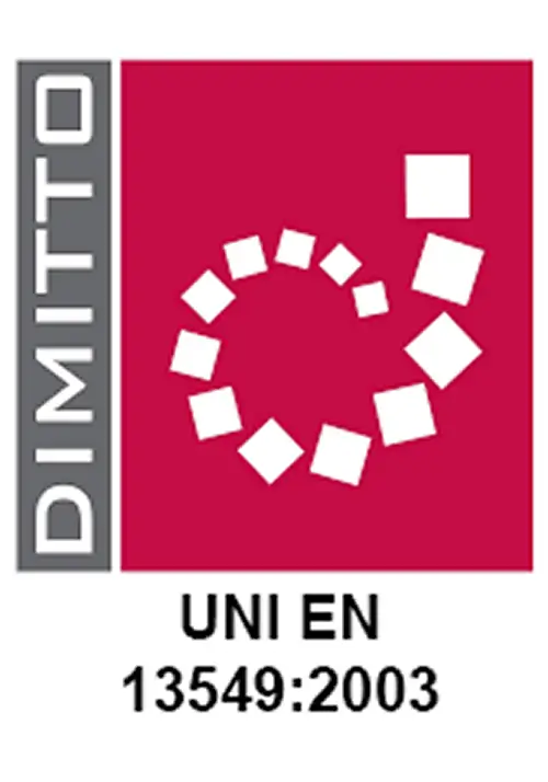 Certificazione UNI EN 13549